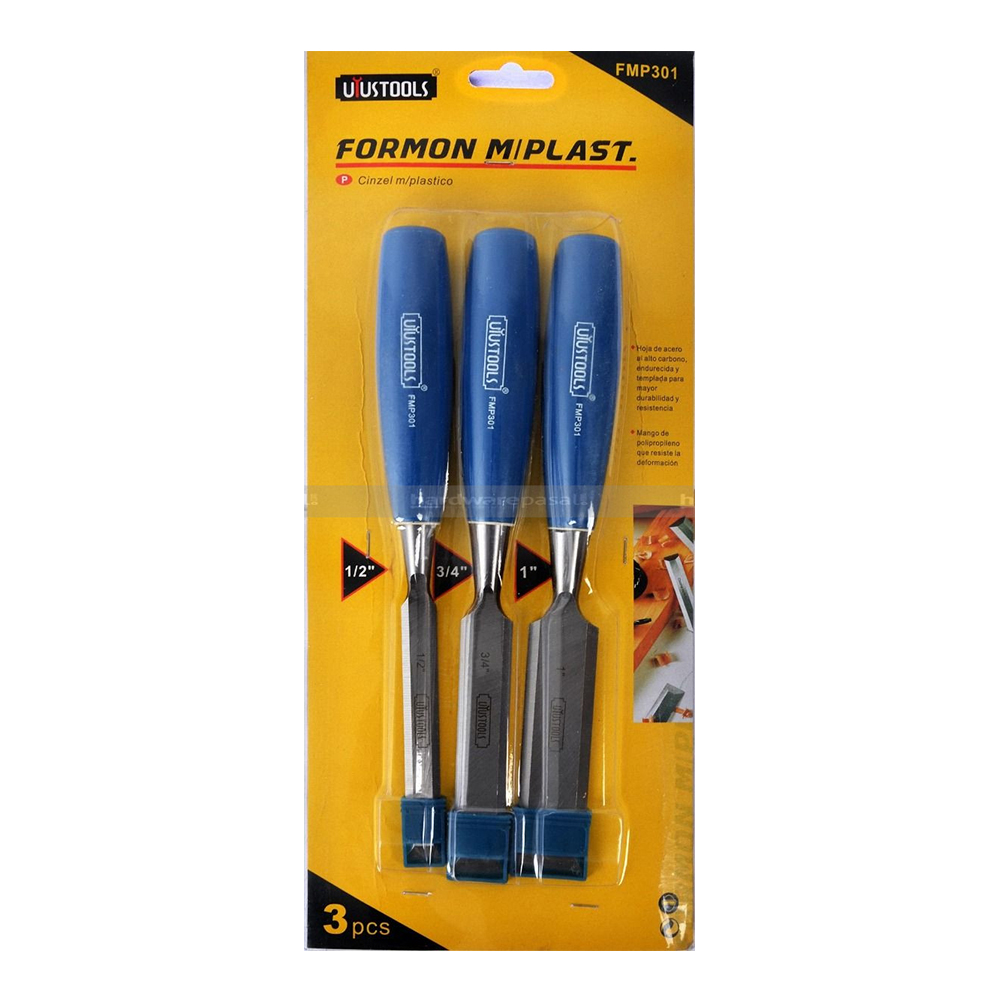 UYUSTOOLS 3pc chisel set